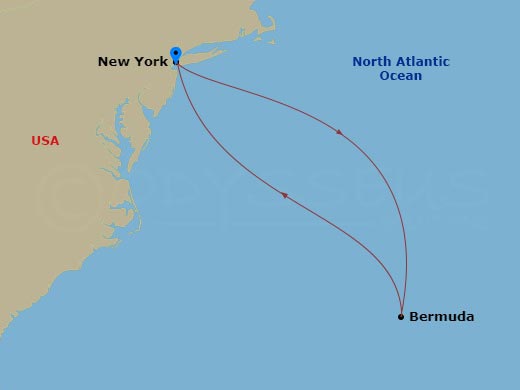 Plavba lodi Norwegian Aqua – Bermudy z New Yorku – 03.10.2026